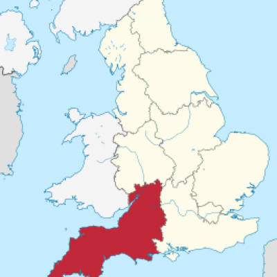 265px South West England In England.svg