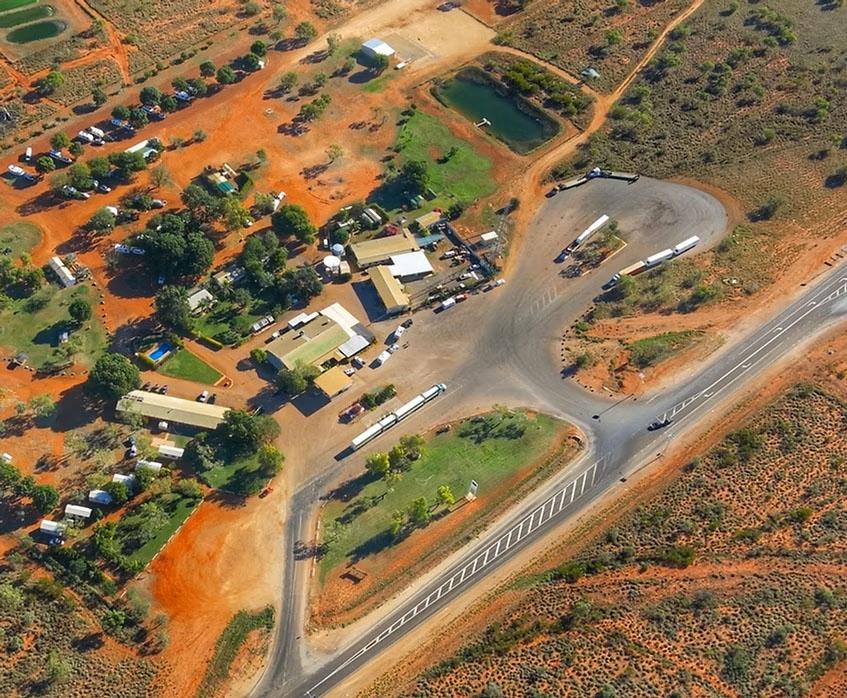 Barkly-Homestead-roadhousewide-aeirial-view